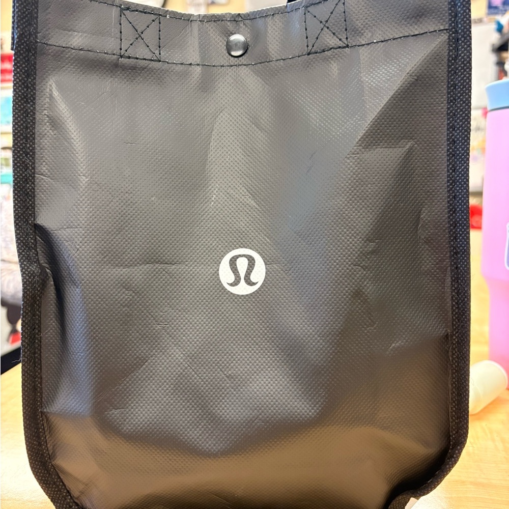 lululemon athletica Black Reusable Tote Bag